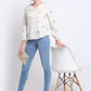 Ivory Tunic Collar Shirt