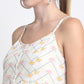 Mango Print Cotton Knee Length Midi Dress
