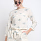 Ivory Cotton Linen Pant Set